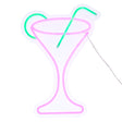 LED неонова лампа atmosphera Cocktail, Многоцветна, 34 cm