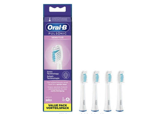 Накрайник за електрическа четка Oral-B Pulsonic Sensitive 299158, 4 бр.