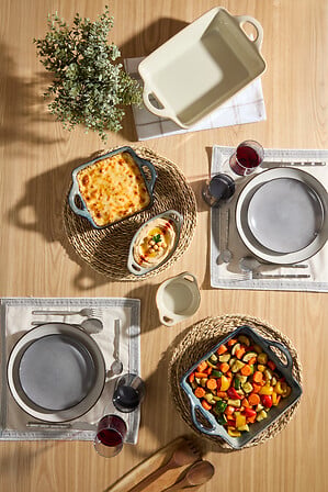 Правоъгълна тава Secret De Gourmet Terre Inconnue, Грес, 2.7L, Бежова