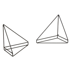 Комплект 2 скобиTwinfix 5five, Метал, Черен
