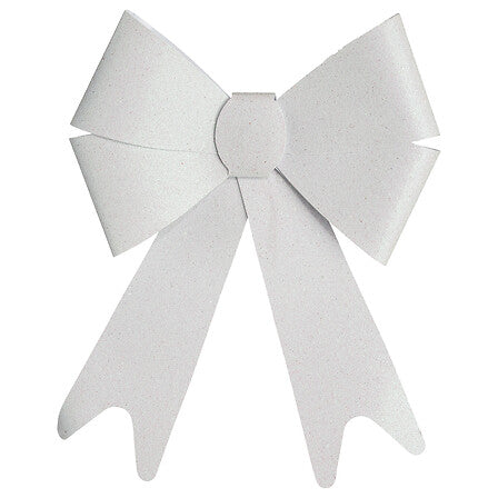 Декоративна панделка atmosphera, Брокат, 30 cm, Бяла