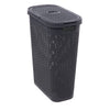 Кош за пране 5five, Полипропилен, Ратан, 40L, Сив