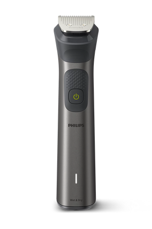 Тример 15 в 1 Philips Multigroom MG7940/75, BeardSense, 22 дължини, водоустойчив, Черен/Сребрист