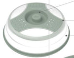 Сгъваем капак за микровълнова 5five, Силикон, ∅28,5 cm, Прозрачен