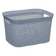 Кош за пране 5five, Полипропилен, 25L, Сив