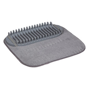 Поставка за сушене на съдове 5five Essentiels, Полипропилен, Сива, 44 cm