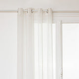 Nata finely-striped sheer curtains 140 x 240 cm