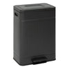 Кош за отпадъци 5five Nova, Метал, 2x30L, Черен
