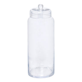 Висок буркан за бонбони 5five Ambroisia, Стъкло, 3.3L, Прозрачен