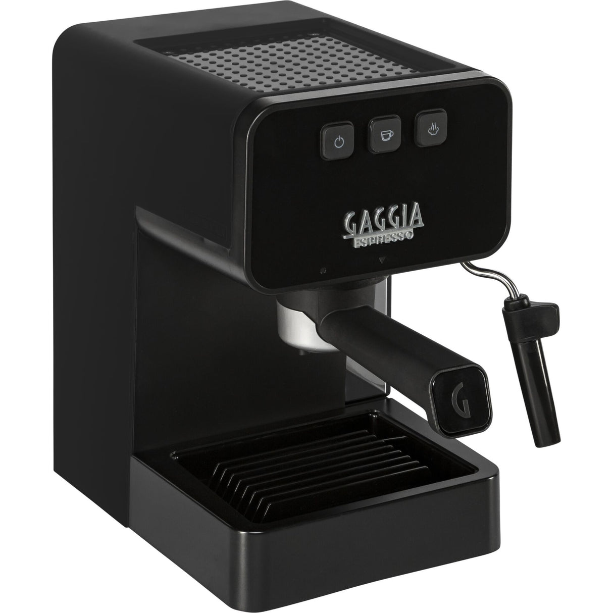 Еспресо машина Gaggia Style EG2111/01, 15 бара, Капацитет на резервоара за вода 1.2 л, 230V, 1900 W, Автоматично спиране, Функция Memo, Черен