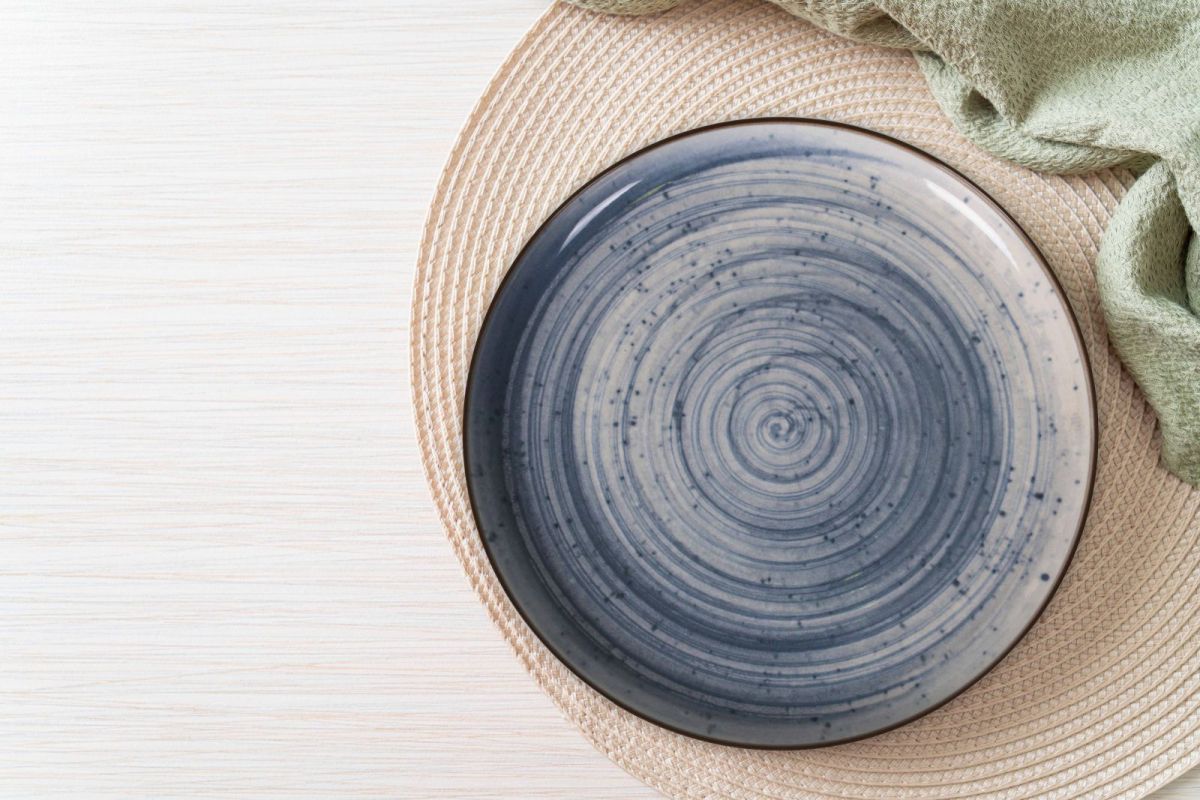 Плато овал LA MEDITERRANEA Swirl, 30x20 cm, порцелан