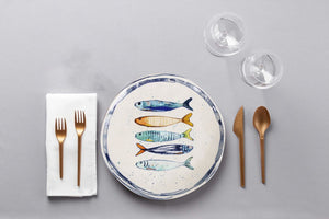Основна чиния LA MEDITERRANEA Peixe, 26 cm, порцелан