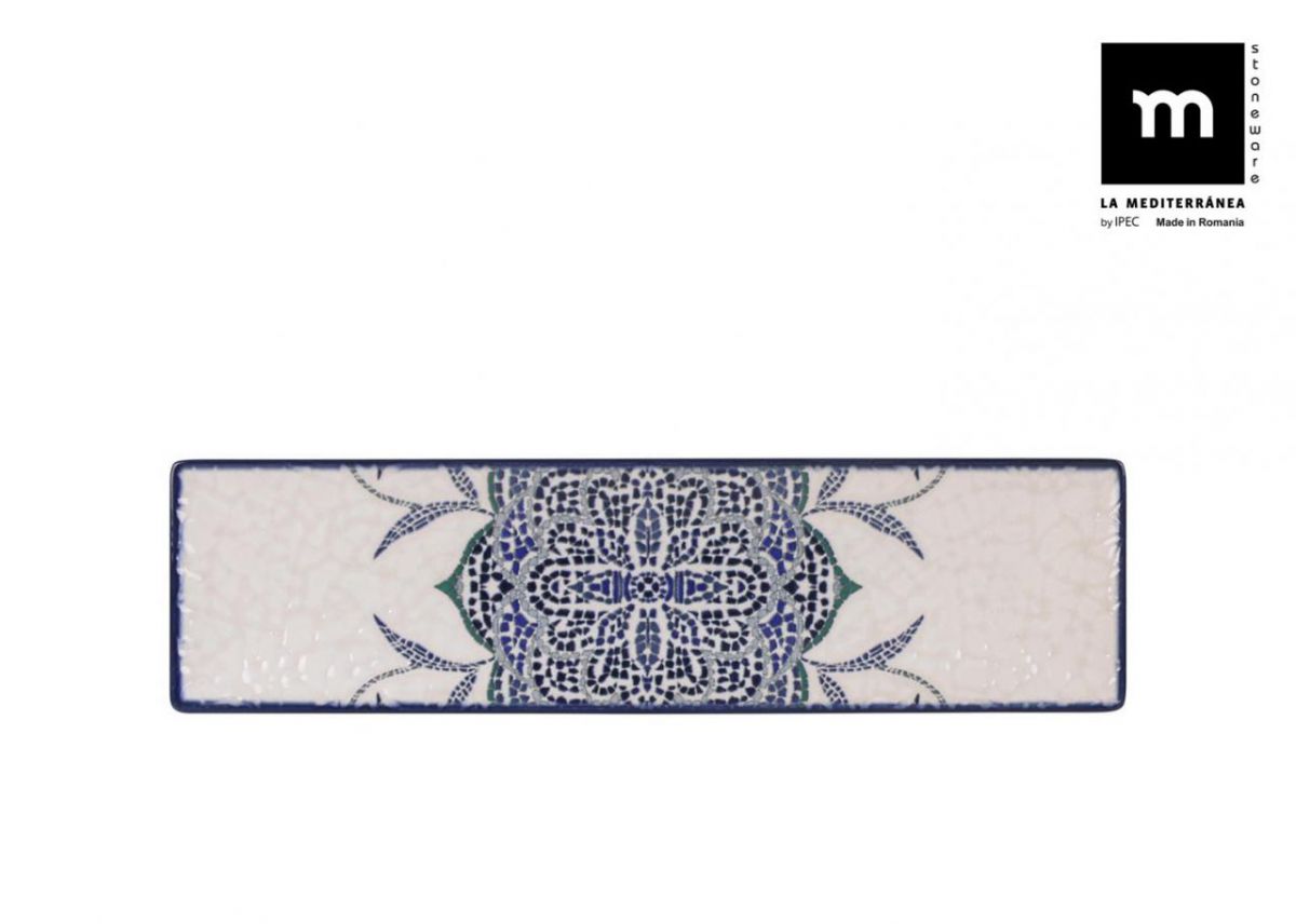 Плато LA MEDITERRANEA Rosetta, 30x8 cm, порцелан