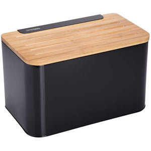 Bread box KingHoff 1071, 35 cm, Black