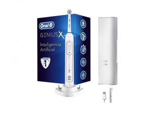 Електрическа четка за зъби Oral-B Genius X 20100S 247166, Бял