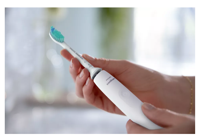 El. toothbrush Philips Series 3100 HX3671/13, Pressure sensor, White