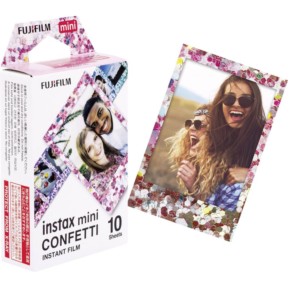 Photo paper FujiFilm Mini Confetti, 10 pieces