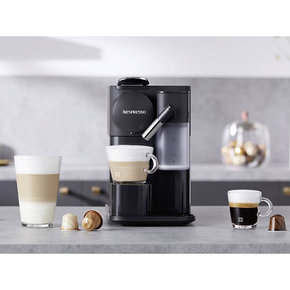 Coffee machine DeLonghi EN510.B Lattissima One Evo, Capsules, 1450W, 19 bars, Black