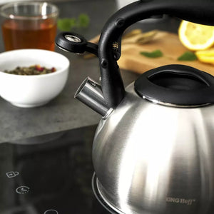 KingHoff 1633 kettle with whistle and infuser, 1.2 L