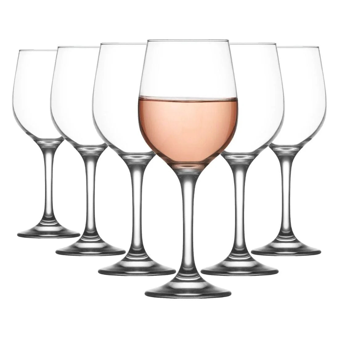 Set of glasses for water/wine LAV Fame, 395 ml, 6 pcs