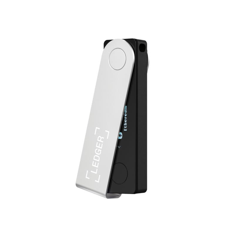 Хардуерен портфейл за криптовалути Ledger Nano X Onyx Black, Черен