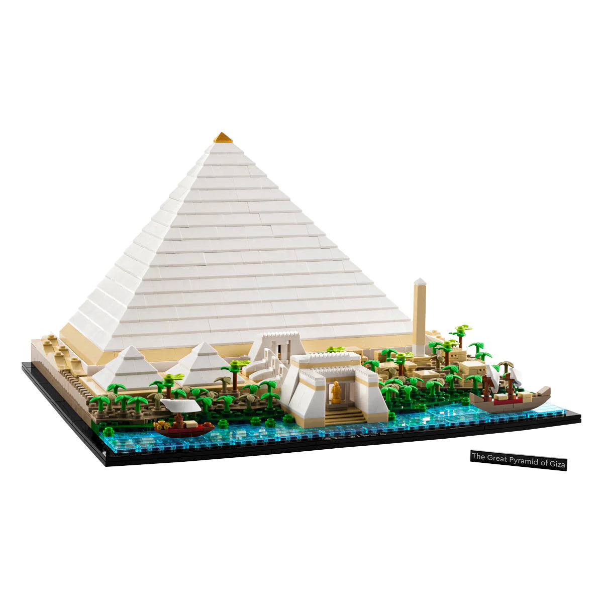 LEGO® Architecture - Голямата пирамида в Гиза 21058, 1476 части