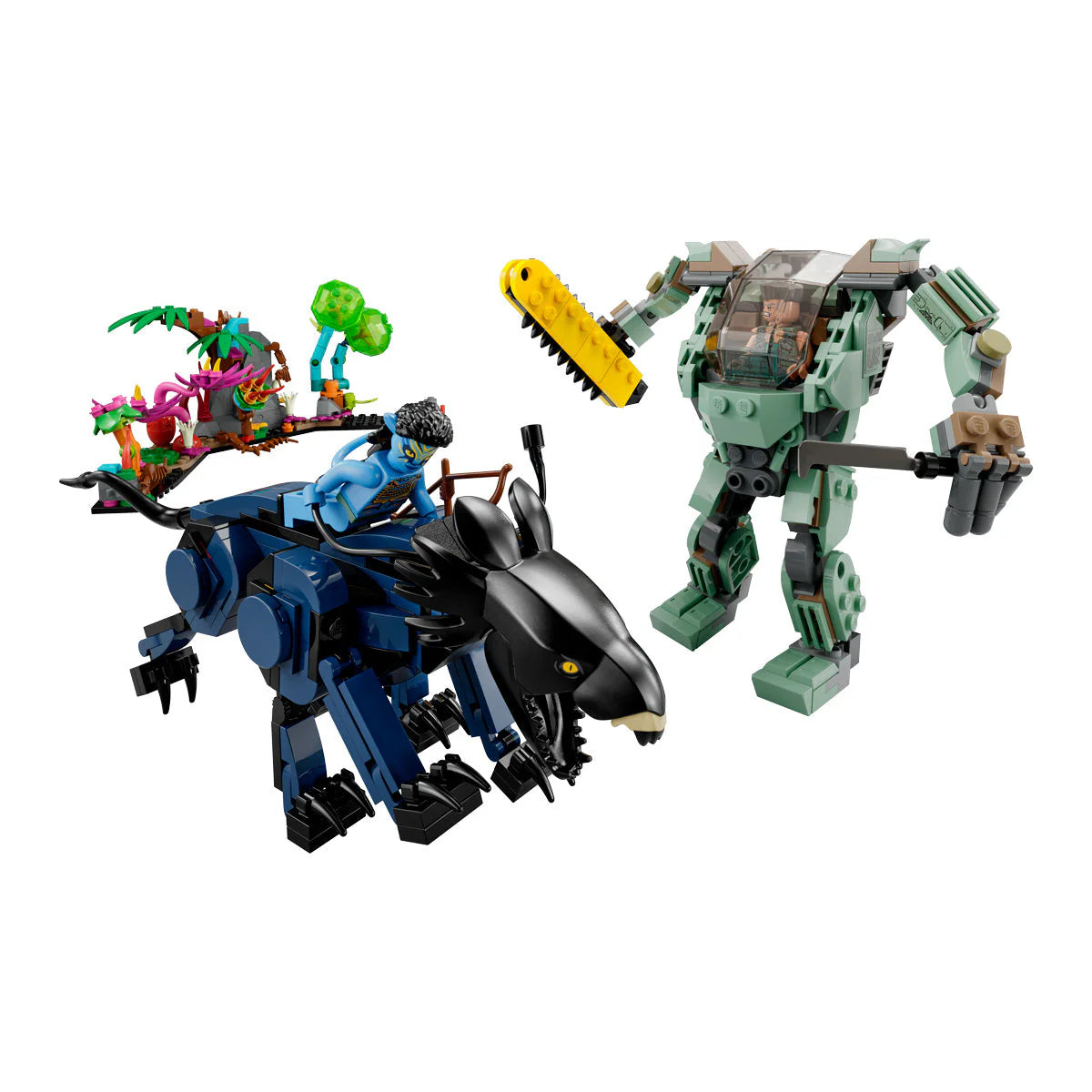 LEGO® Avatar Neytiri and Thanator vs Robot AMP Quaritch 75571, 560 части