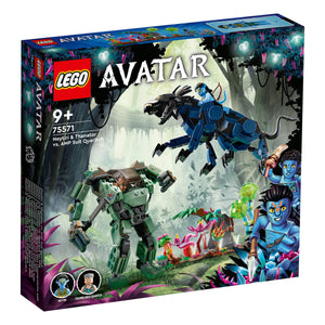 LEGO® Avatar Neytiri and Thanator vs Robot AMP Quaritch 75571, 560 части