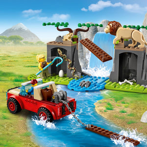 LEGO® City - Офроуд джип за спасяване на диви животни 60301, 157 части