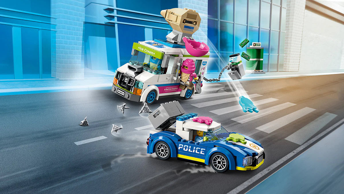 LEGO® City Ice Cream Van Police Chase 60314, 317 pieces