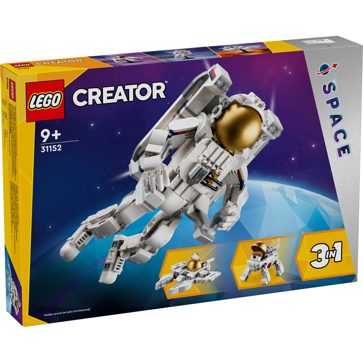 LEGO® Creator 3 в 1 - Астронавт 31152, 647 части