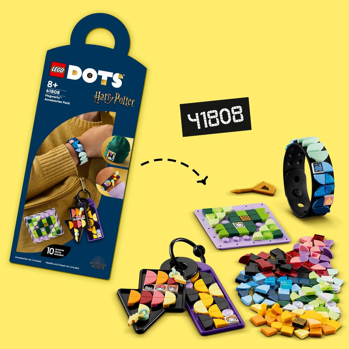 LEGO® DOTS - Комплект Hogwarts™ 41811, 856 части