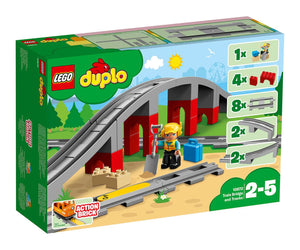 LEGO® DUPLO® Мост и релсов път 10872, 26 части