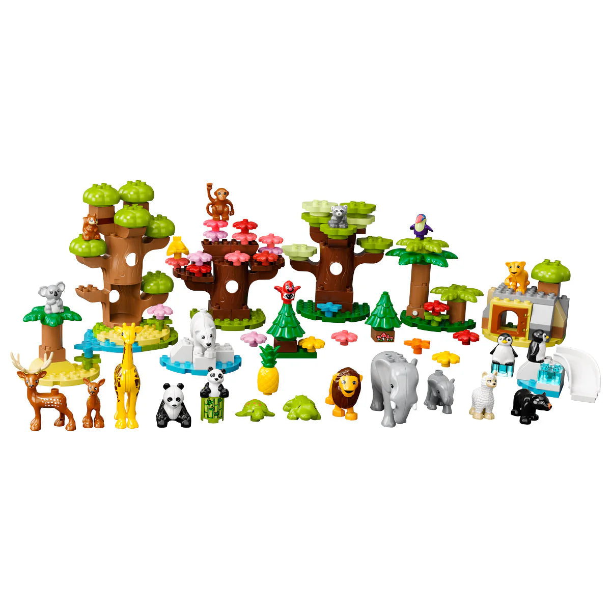 LEGO DUPLO Wild animals from around the world 10975 142 pieces Homesector