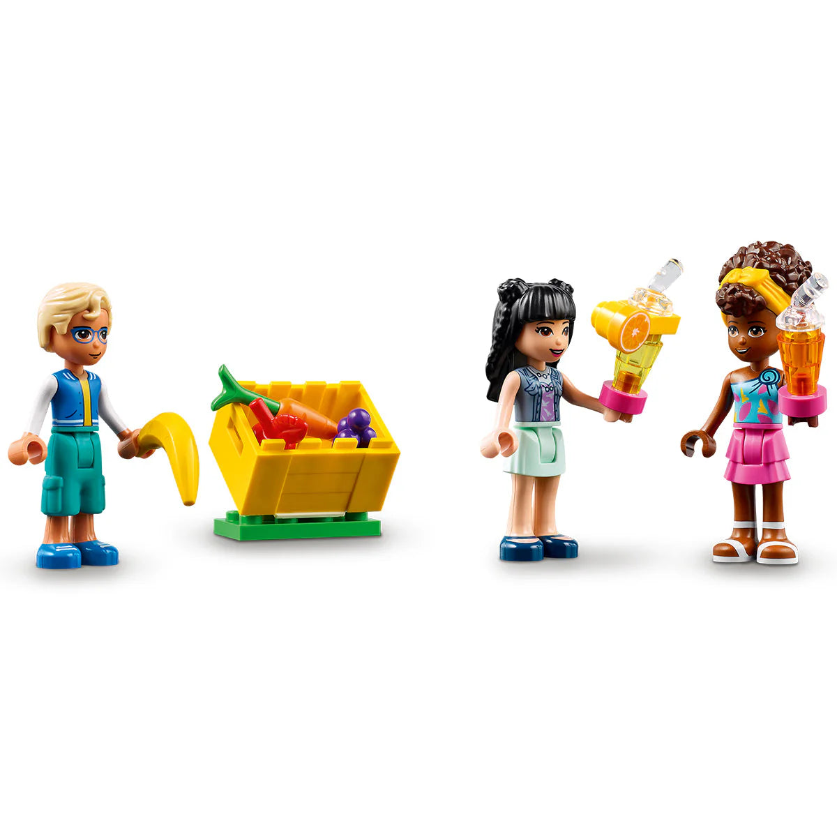 LEGO® Friends - Уличен пазар за храна 41701, 592 части