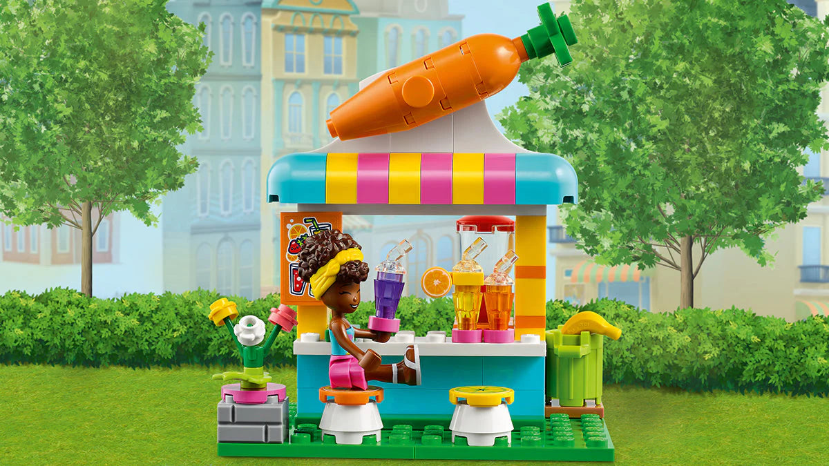 LEGO® Friends - Уличен пазар за храна 41701, 592 части