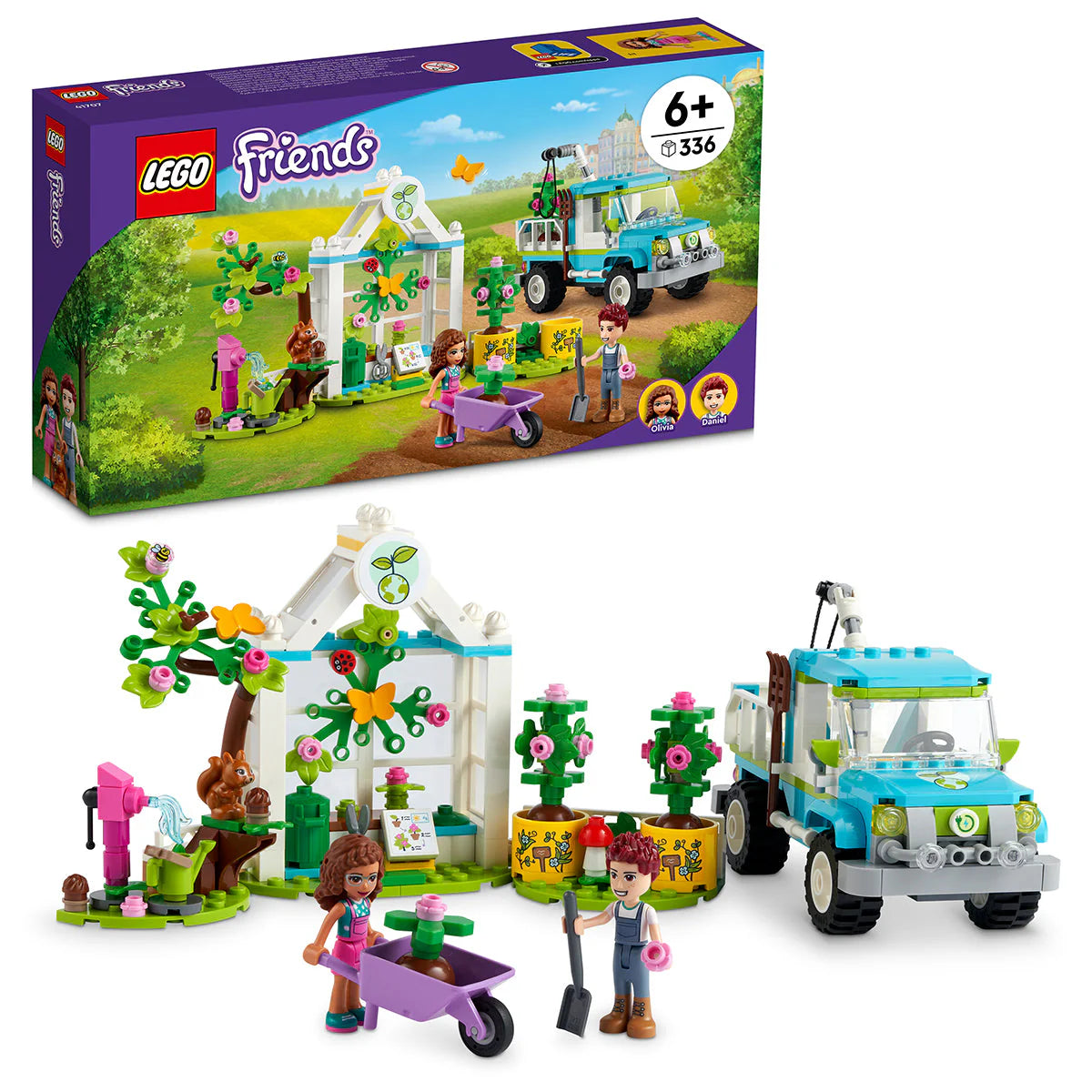 LEGO® Friends - Камион за засаждане на дървета 41707, 336 части