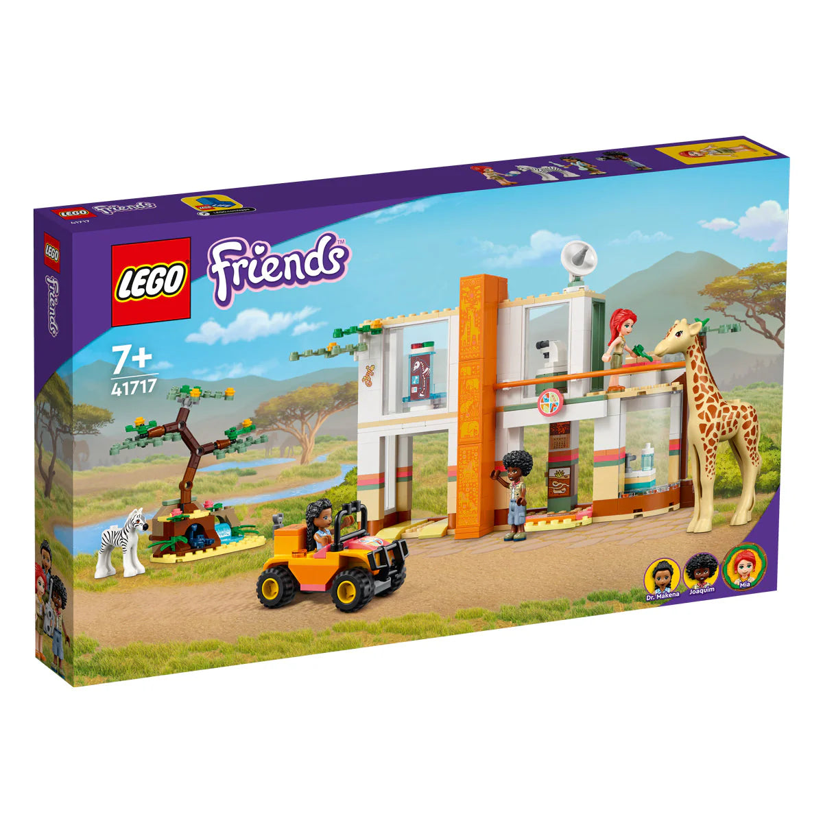 LEGO® Friends - Центърът за спасяване на диви животни на Mia 41717, 430 части