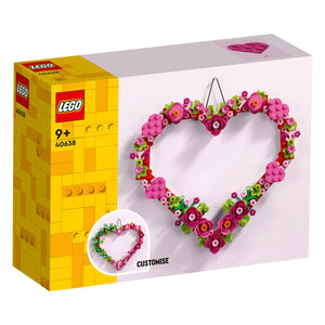 LEGO® Icons Botanical - Орнамент във формата на сърце 40638, 254 части