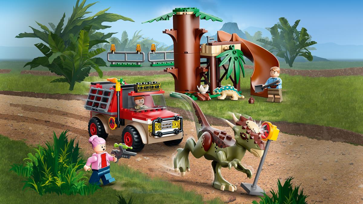 LEGO® Jurassic World - Бягството на динозавъра Стигимолох 76939, 129 части