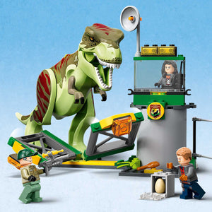 LEGO® Jurassic World - Бягство на Тиранозавър Рекс 76944, 140 части