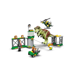 LEGO® Jurassic World - Бягство на Тиранозавър Рекс 76944, 140 части