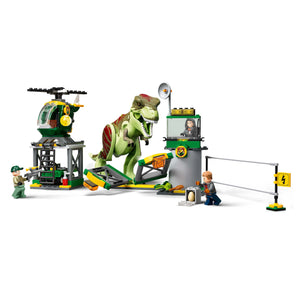 LEGO® Jurassic World - Бягство на Тиранозавър Рекс 76944, 140 части