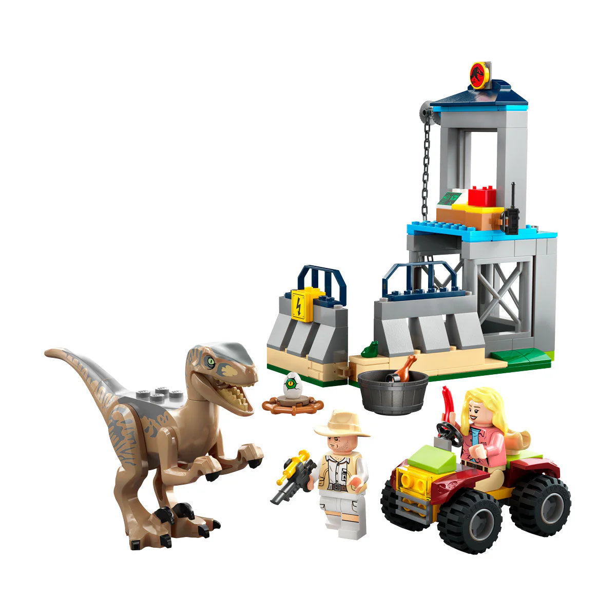 LEGO® Jurassic World - Escape of a Velociraptor 76957, 137 части