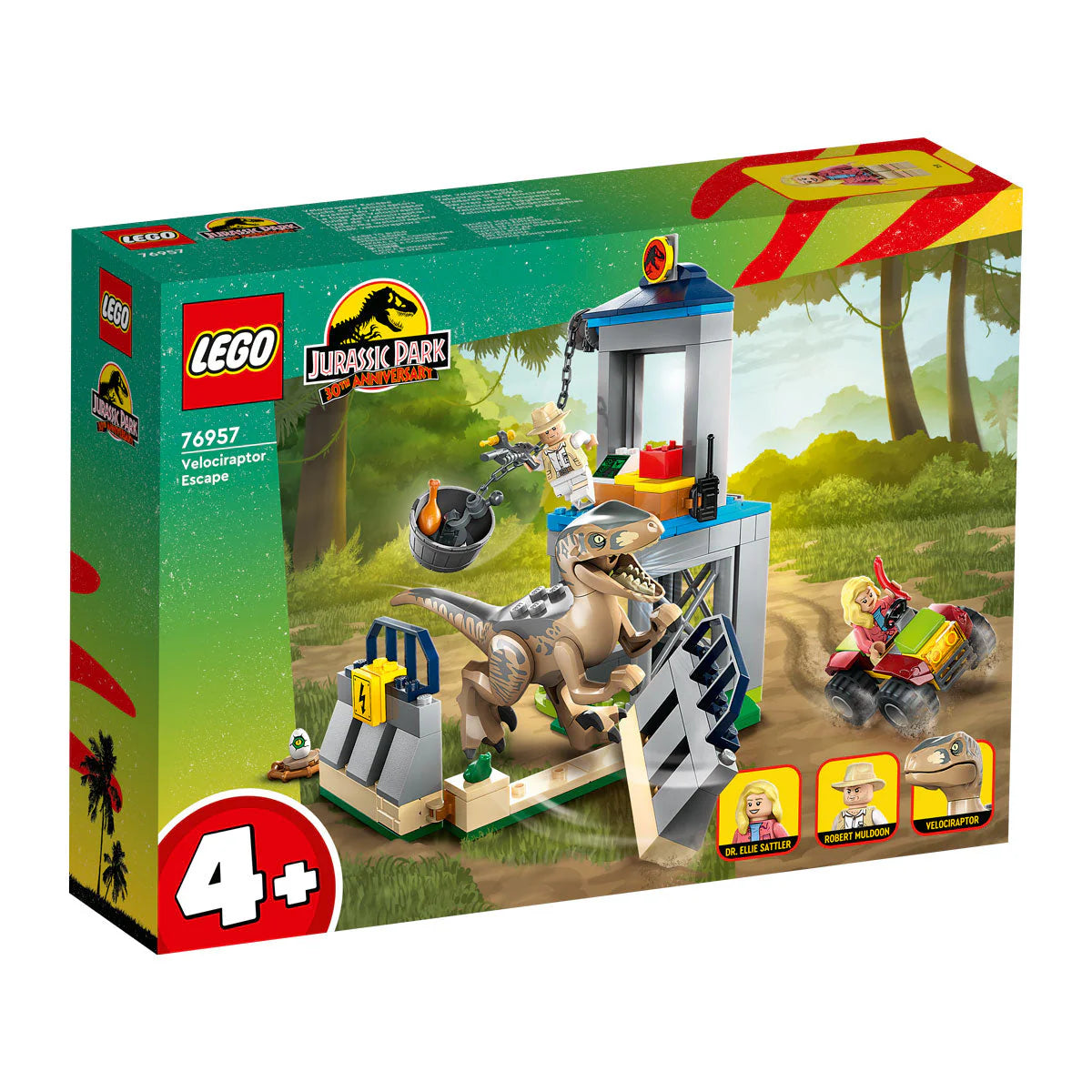 LEGO® Jurassic World - Escape of a Velociraptor 76957, 137 части