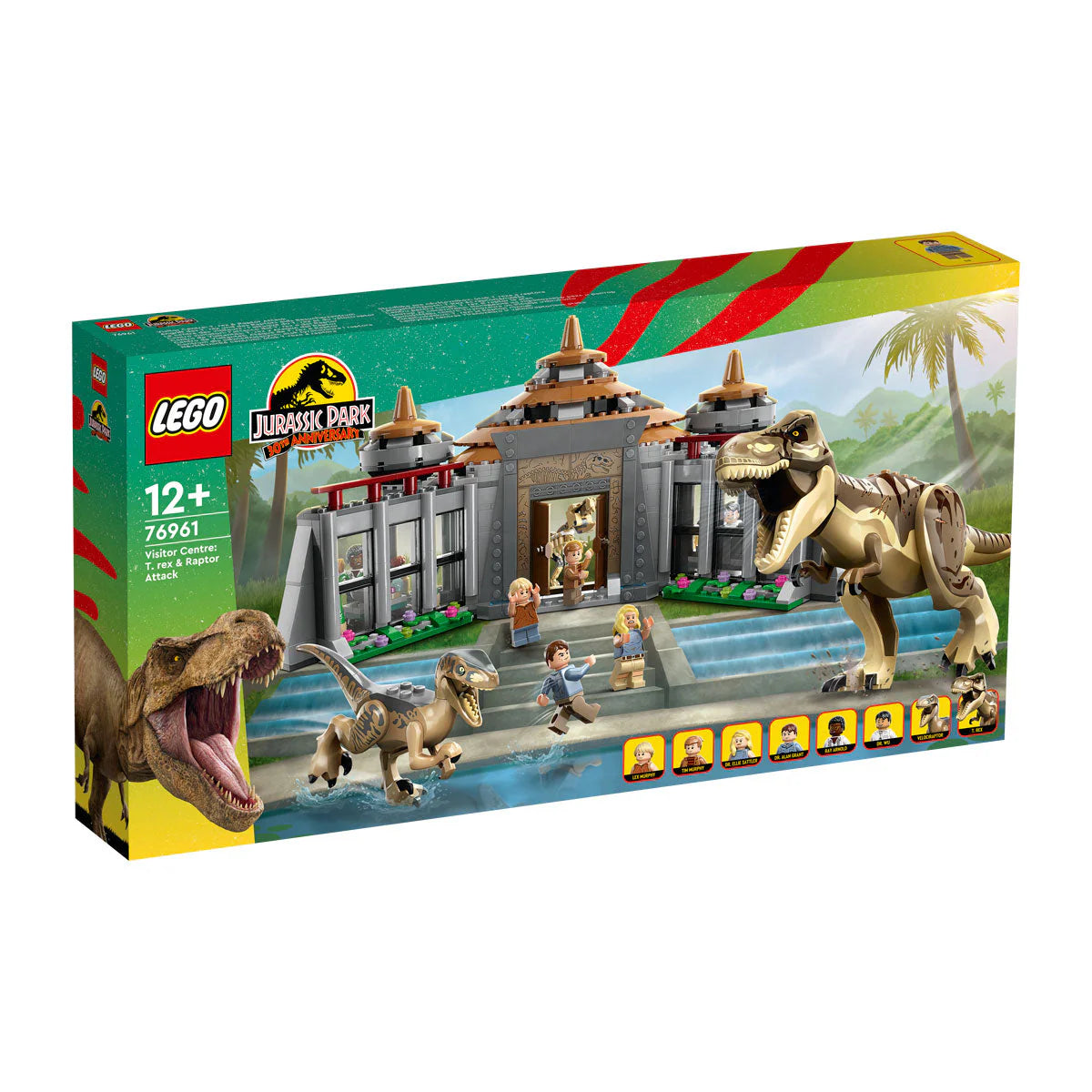 LEGO® Jurassic World - Visitor Center with Rex and Raptor 76961, 693 pieces