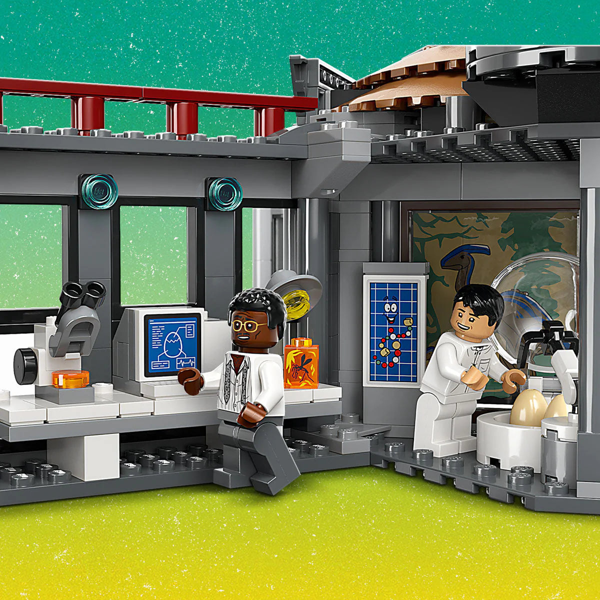 LEGO® Jurassic World - Visitor Center with Rex and Raptor 76961, 693 pieces