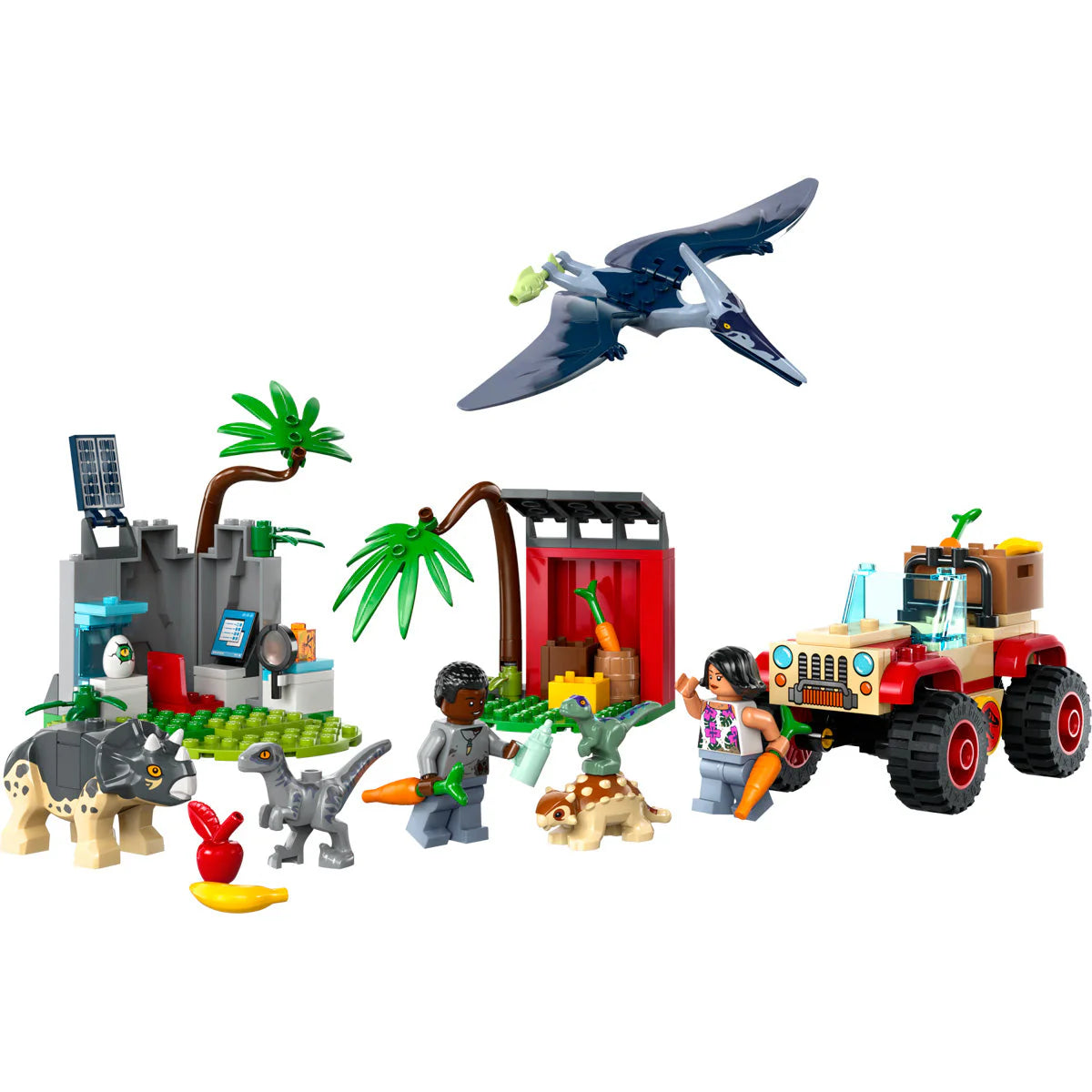 LEGO® Jurassic World - Спасителен център за бебета динозаври 76963, 139 части