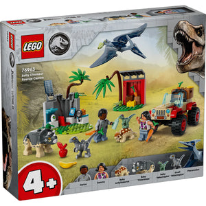 LEGO® Jurassic World - Спасителен център за бебета динозаври 76963, 139 части