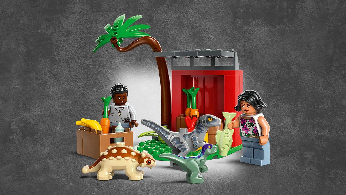 LEGO® Jurassic World - Спасителен център за бебета динозаври 76963, 139 части